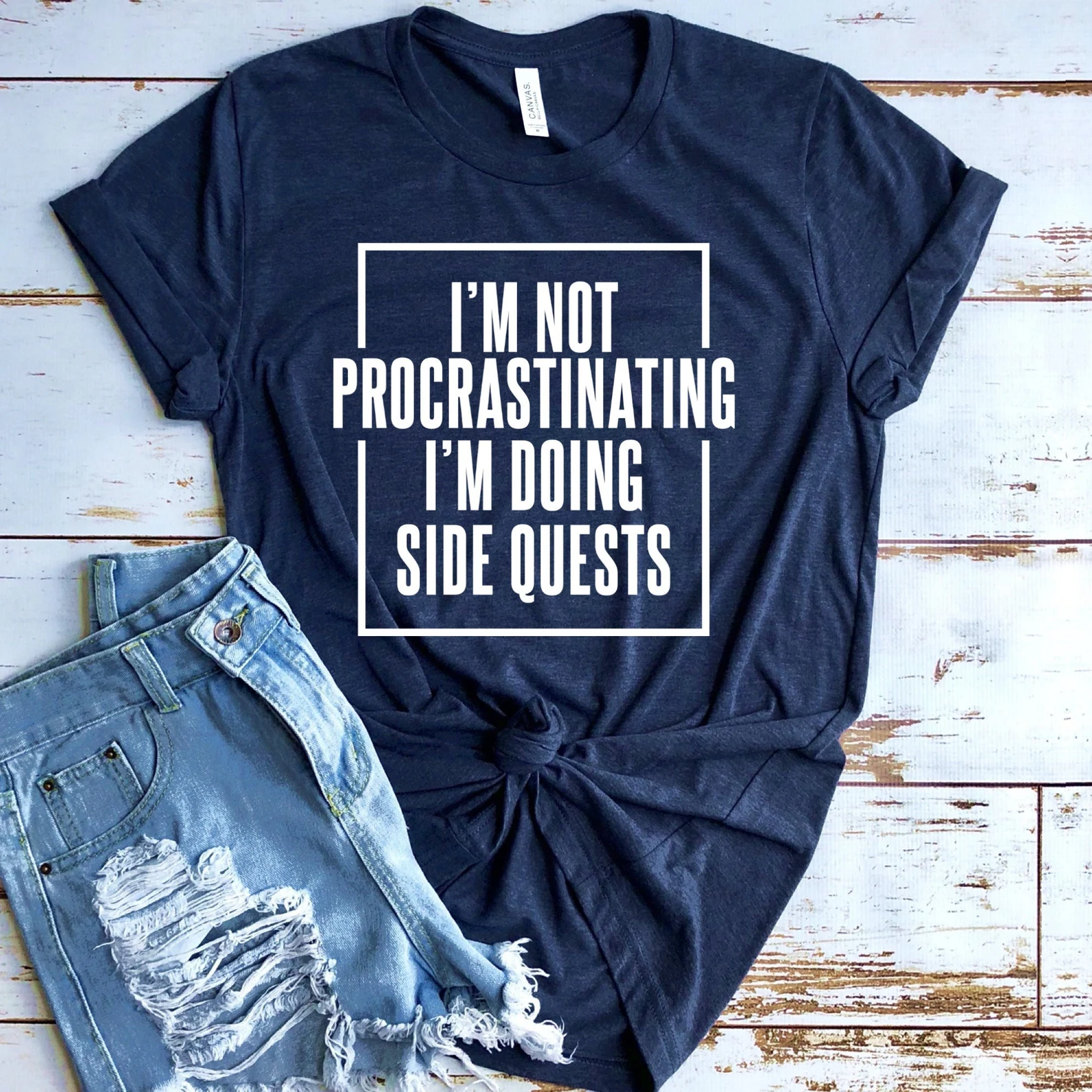 Not Procrastinating Doing Side Quests Shirt